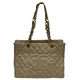 Bolsa Chanel Grand Shopping Tote GST Bege