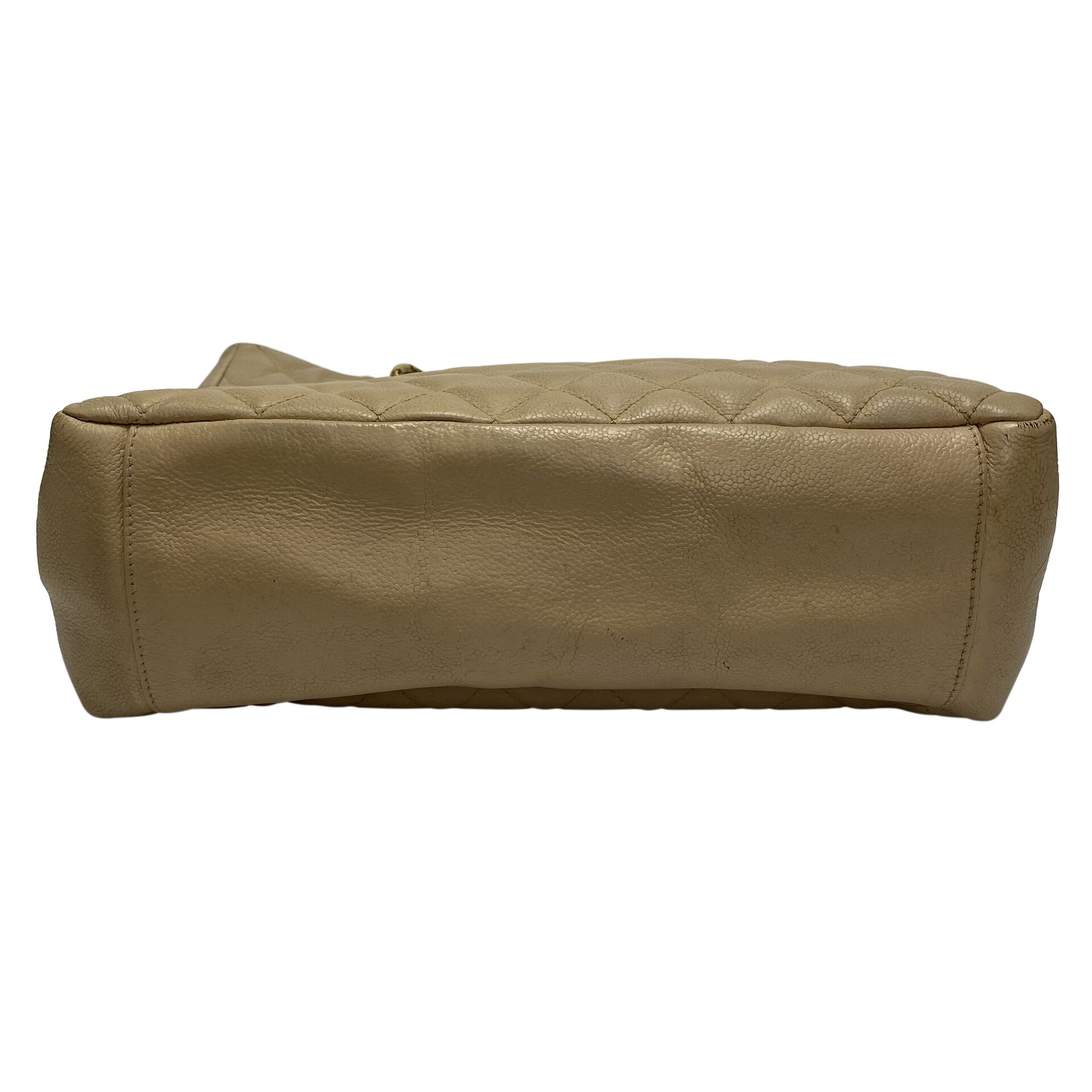 Bolsa Chanel Grand Shopping Tote GST Bege