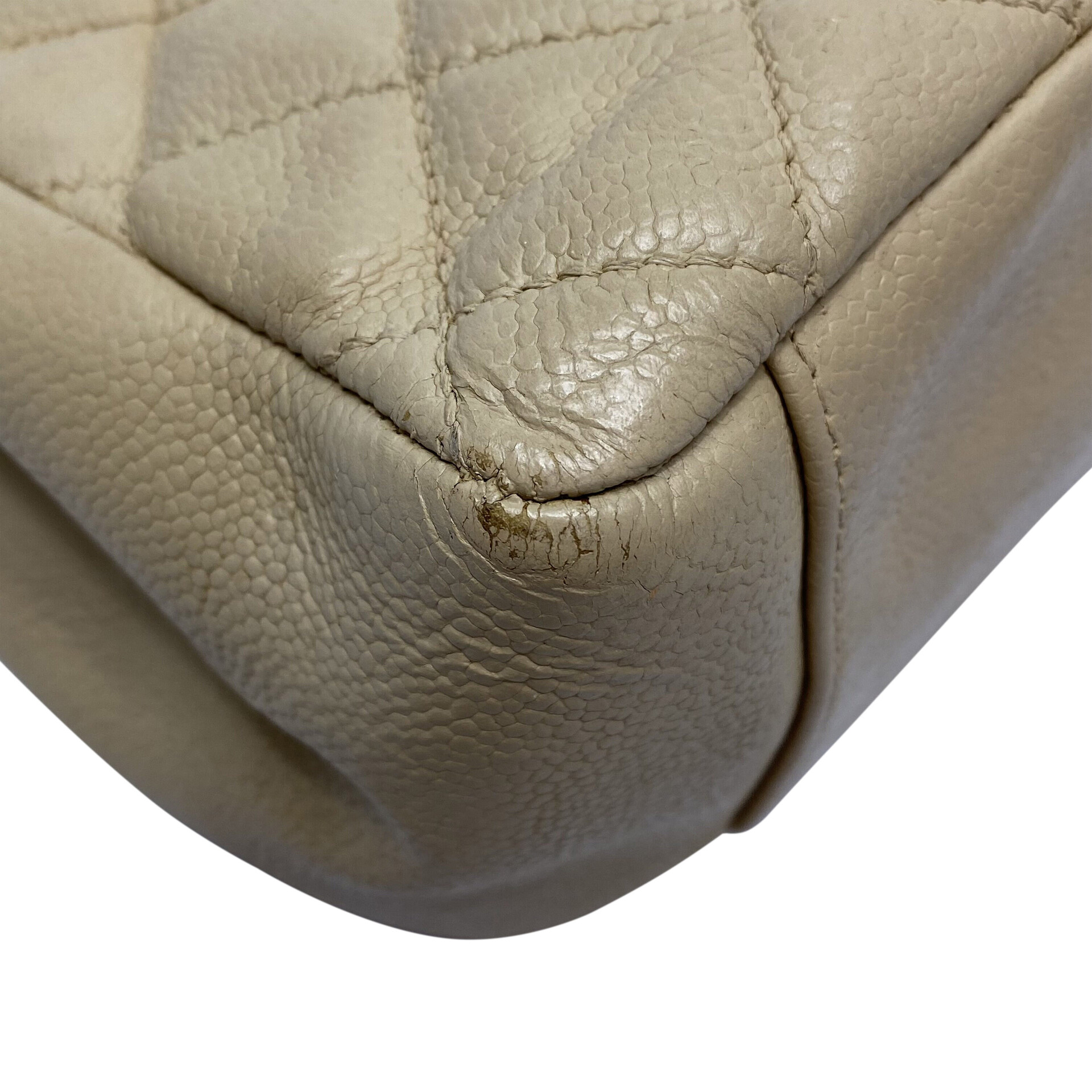 Bolsa Chanel Grand Shopping Tote GST Bege