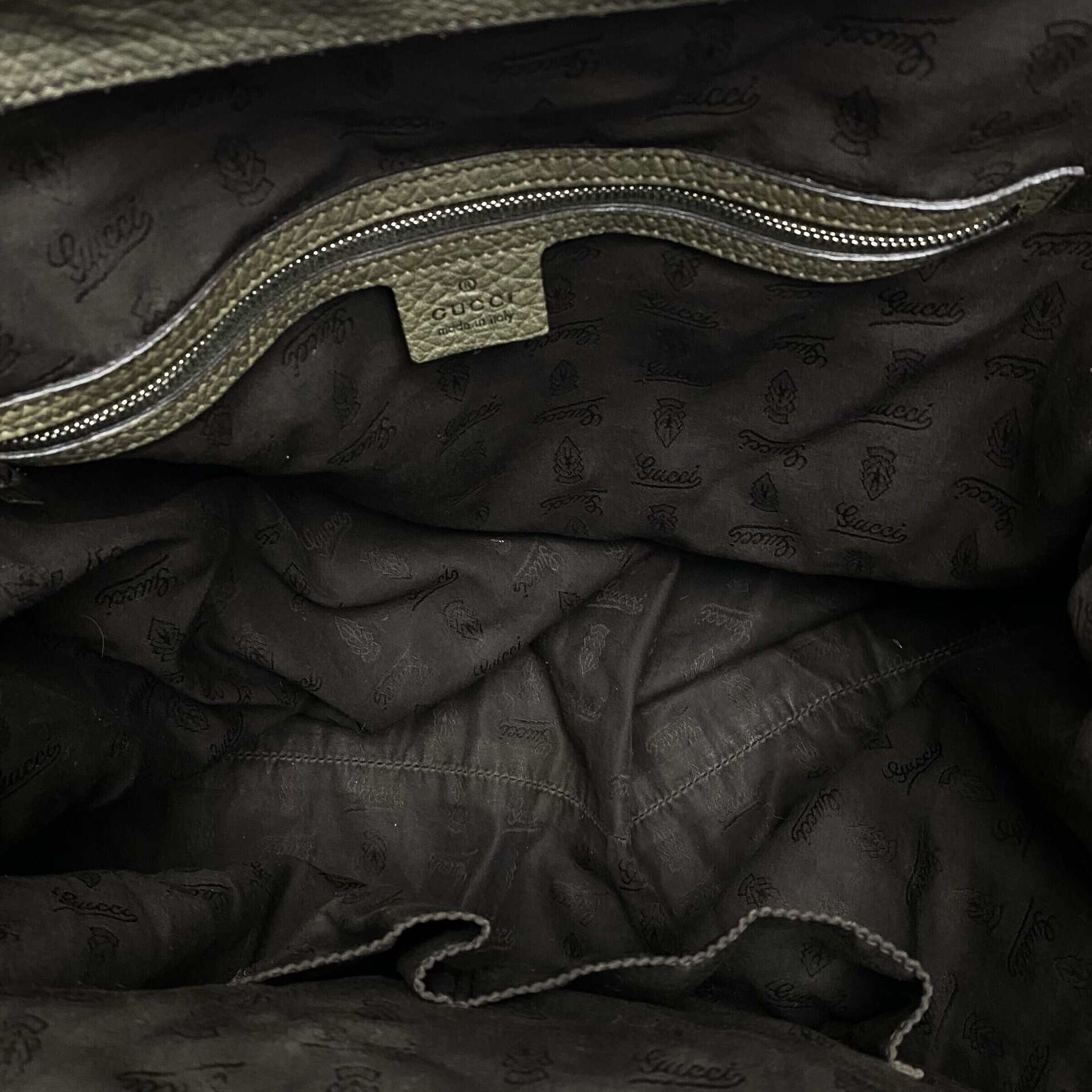 Bolsa Gucci Bamboo Bar GG