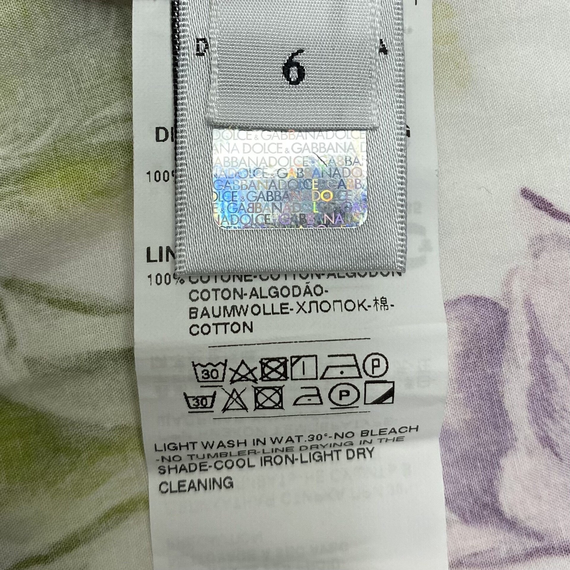 Vestido Dolce & Gabbana Infantil Floral