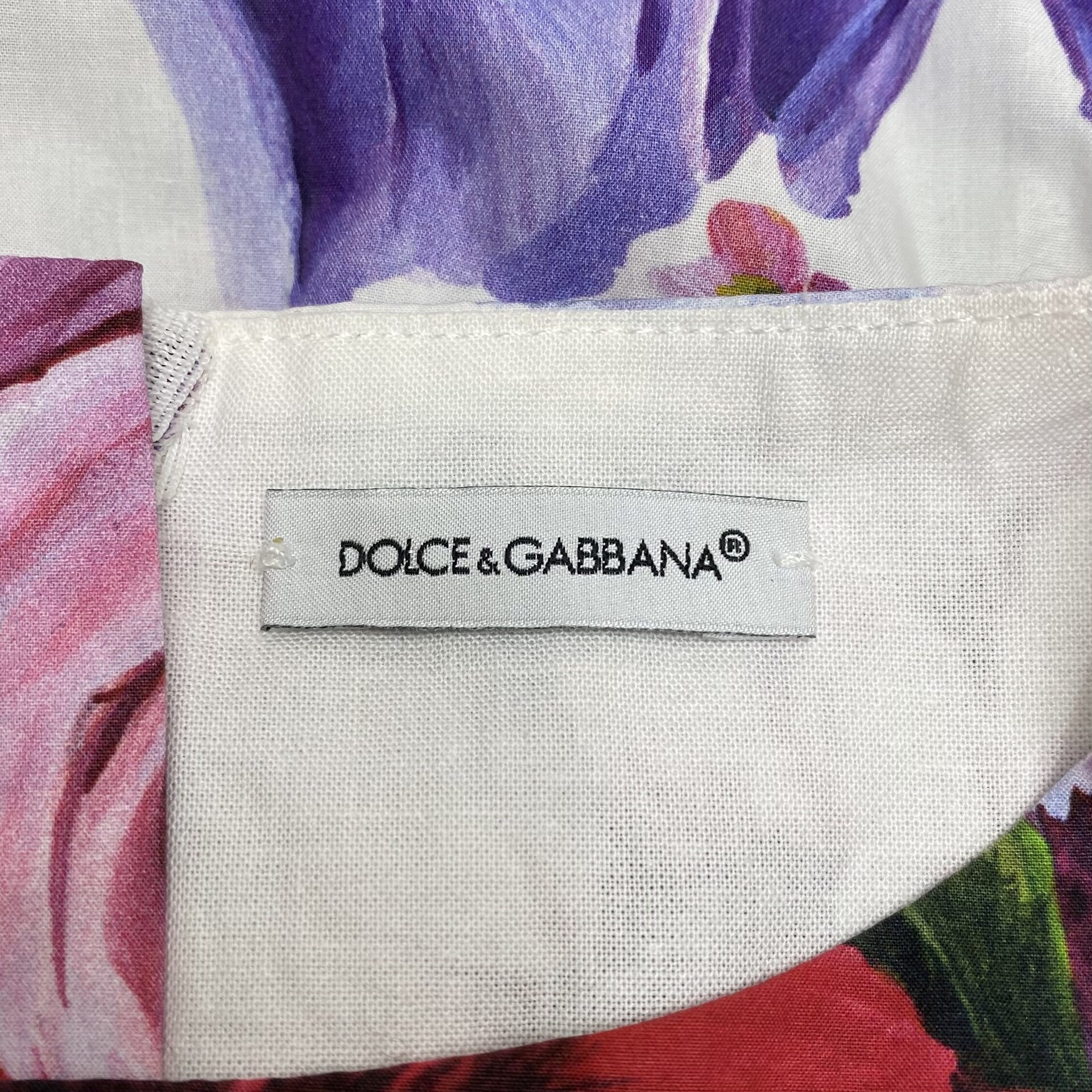 Vestido Dolce & Gabbana Infantil Floral