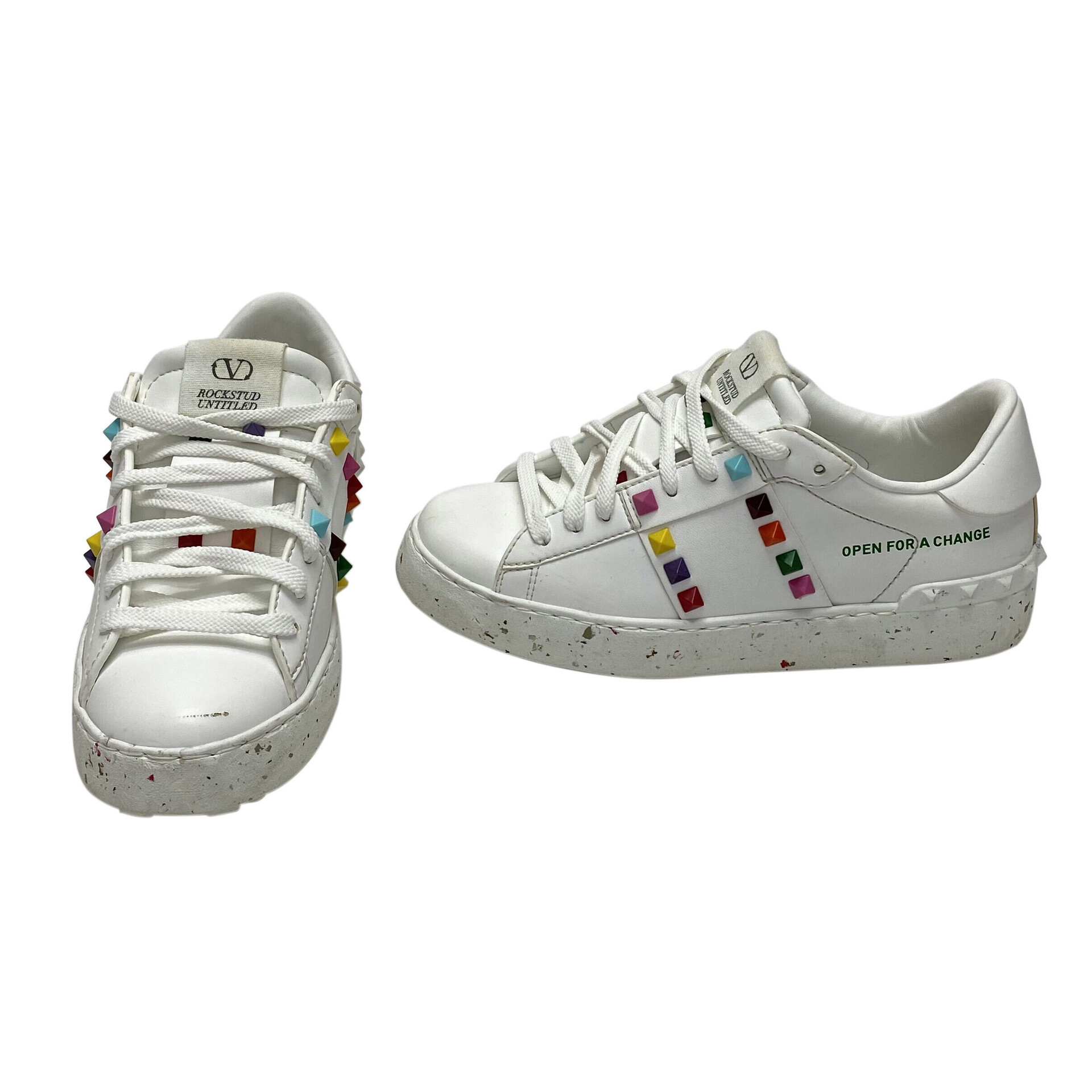 Tênis Valentino Garavani Open For a Change Rockstuds