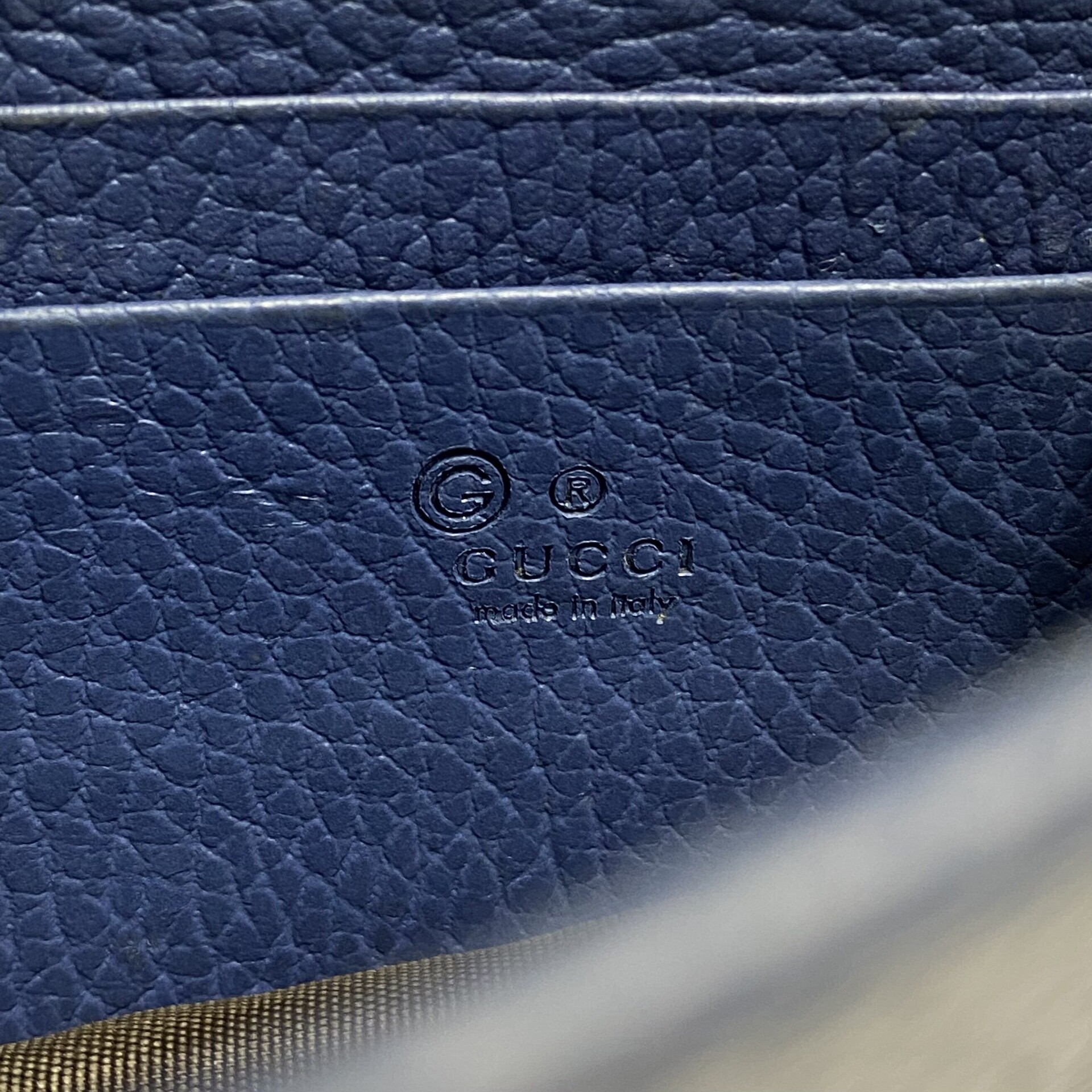 Bolsa Gucci Interlocking G Azul