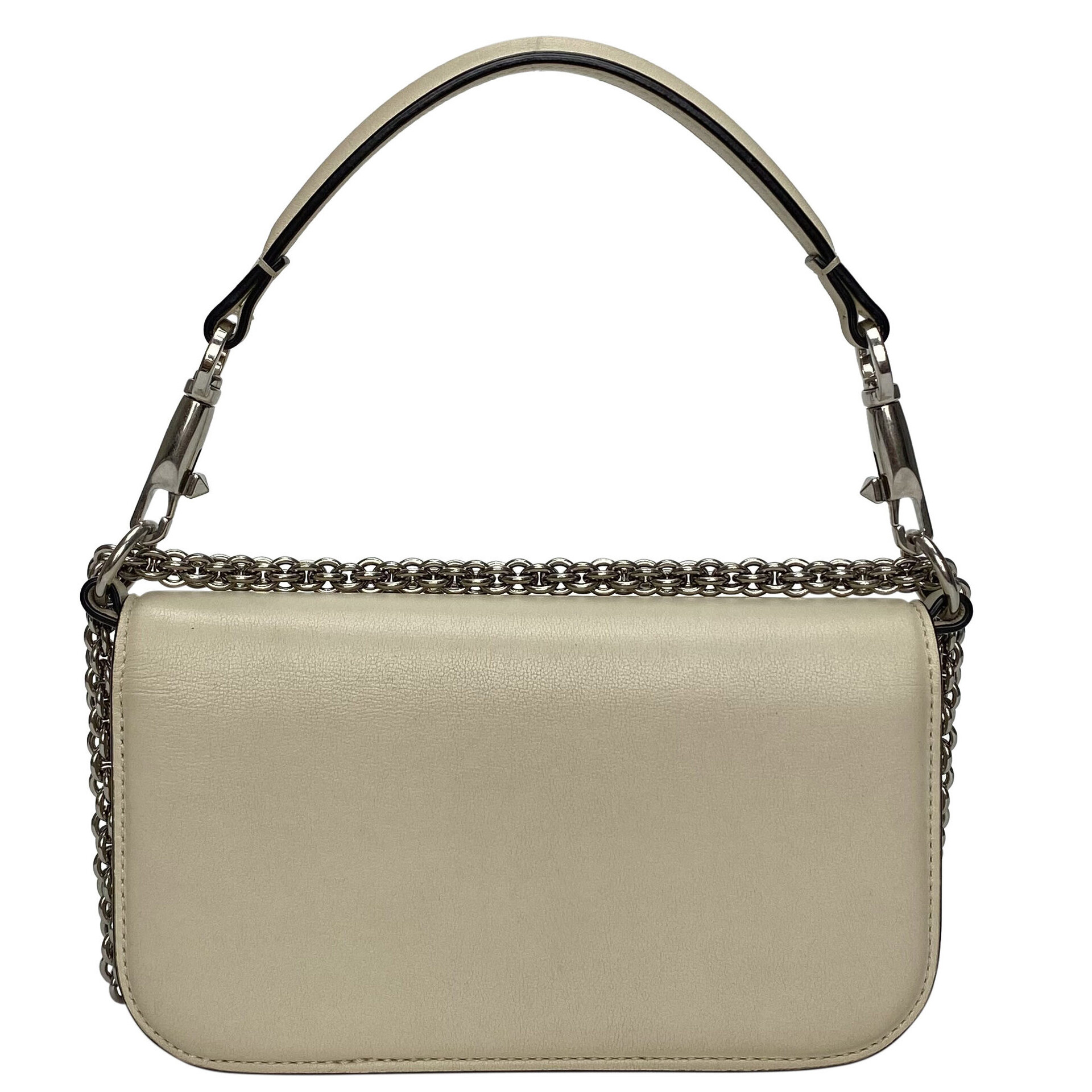 Bolsa Valentino Garavani Locò Tiracolo Off White