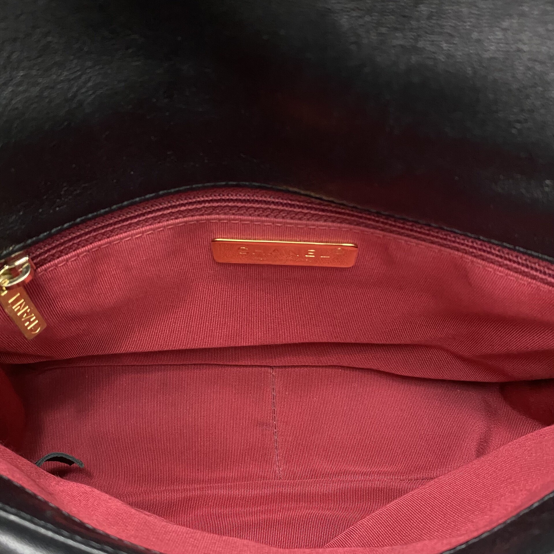 Bolsa Chanel 19 Couro Preto