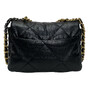 Bolsa Chanel 19 Couro Preto
