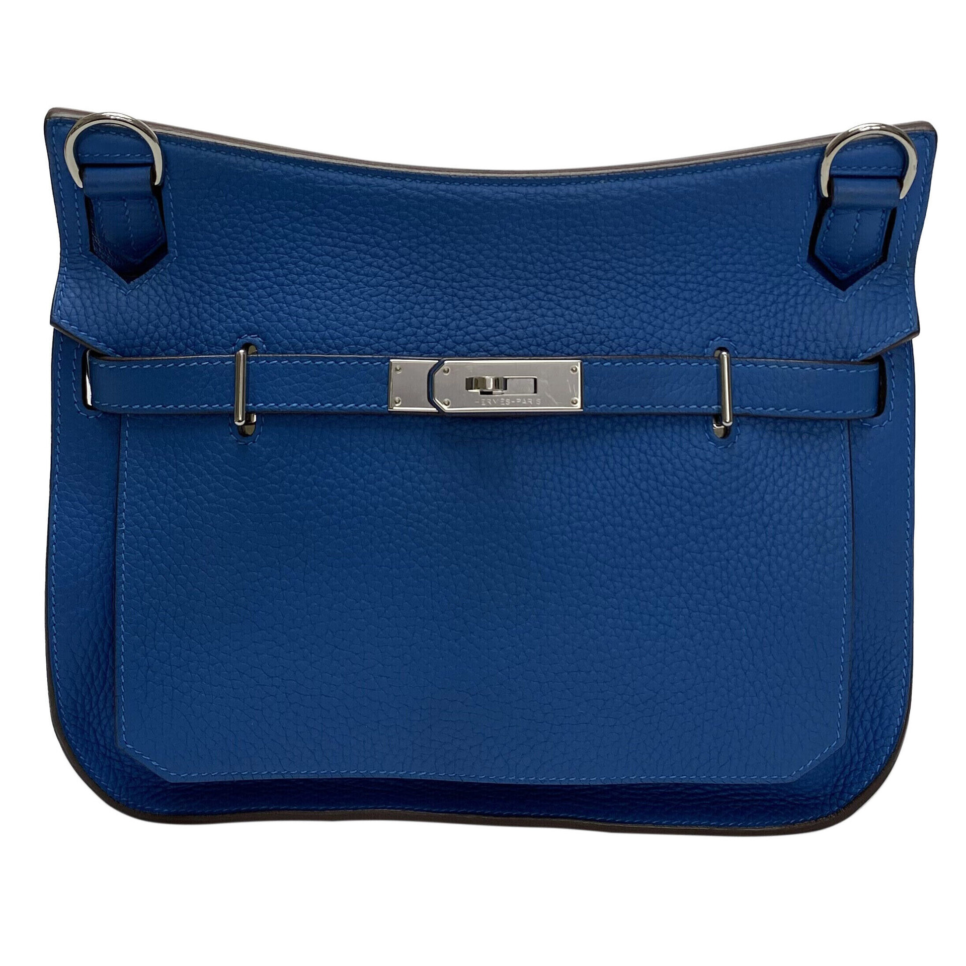 Bolsa Hermès Jypsière 28 Clemence Azul