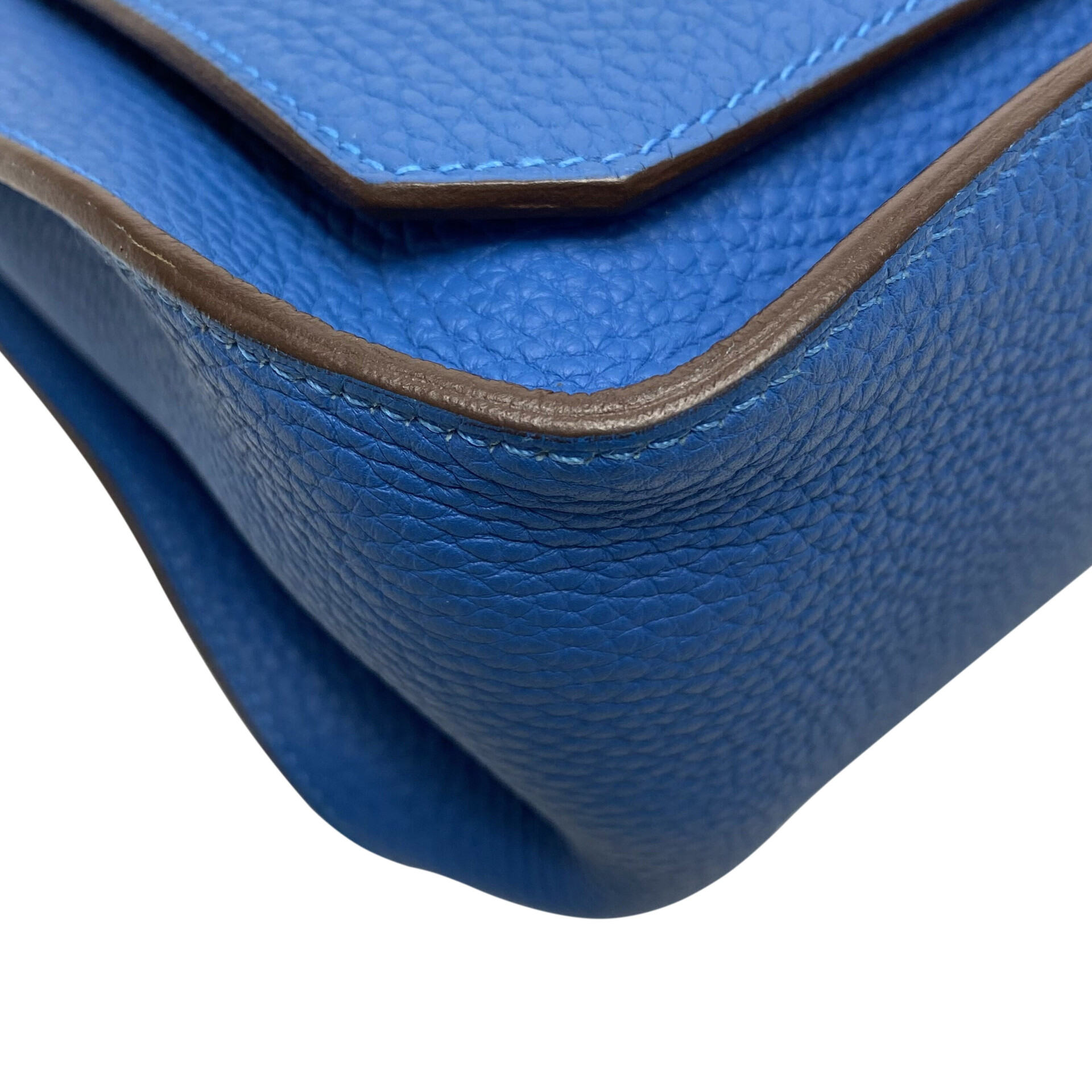 Bolsa Hermès Jypsière 28 Clemence Azul