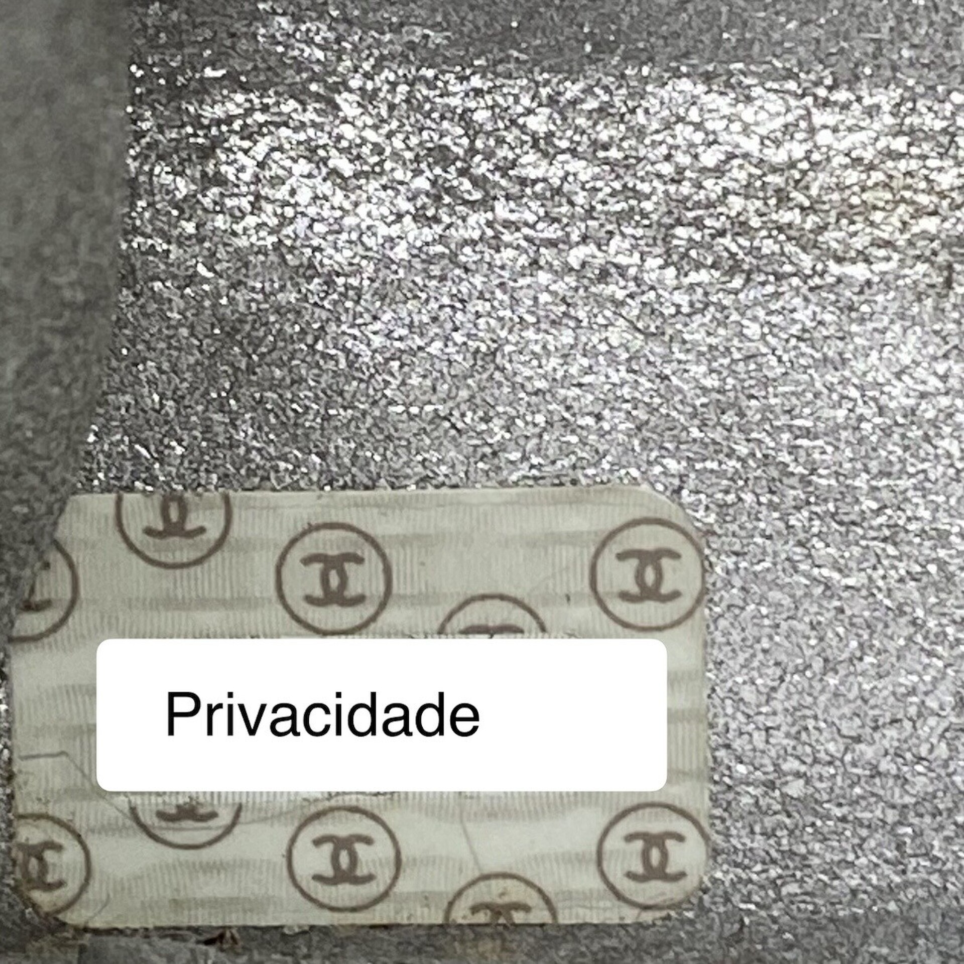 Clutch Chanel Mini Silver Wristlet