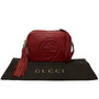 Bolsa Gucci Soho Disco Vermelha