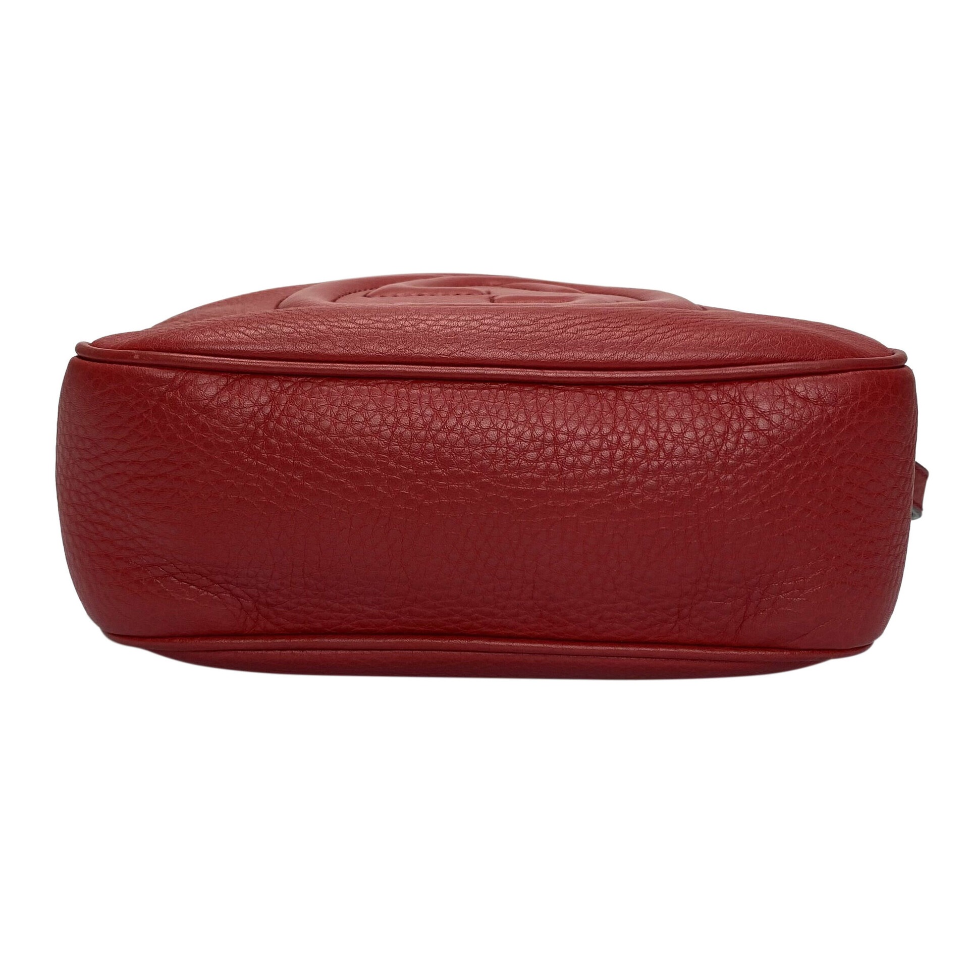 Bolsa Gucci Soho Disco Vermelha