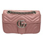 Bolsa Gucci GG Marmont Rosa