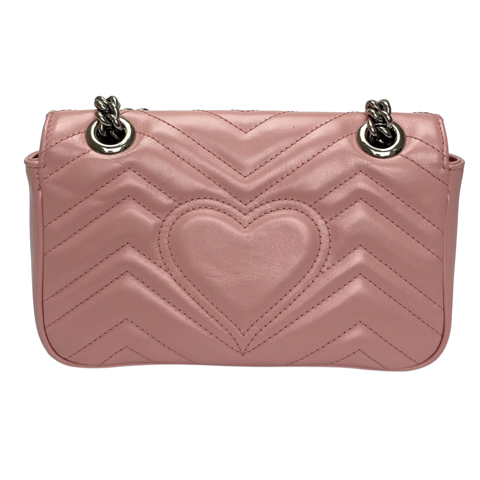 Bolsa Gucci GG Marmont Rosa