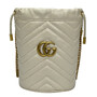 Bolsa Gucci Bucket GG Off White