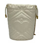 Bolsa Gucci Bucket GG Off White