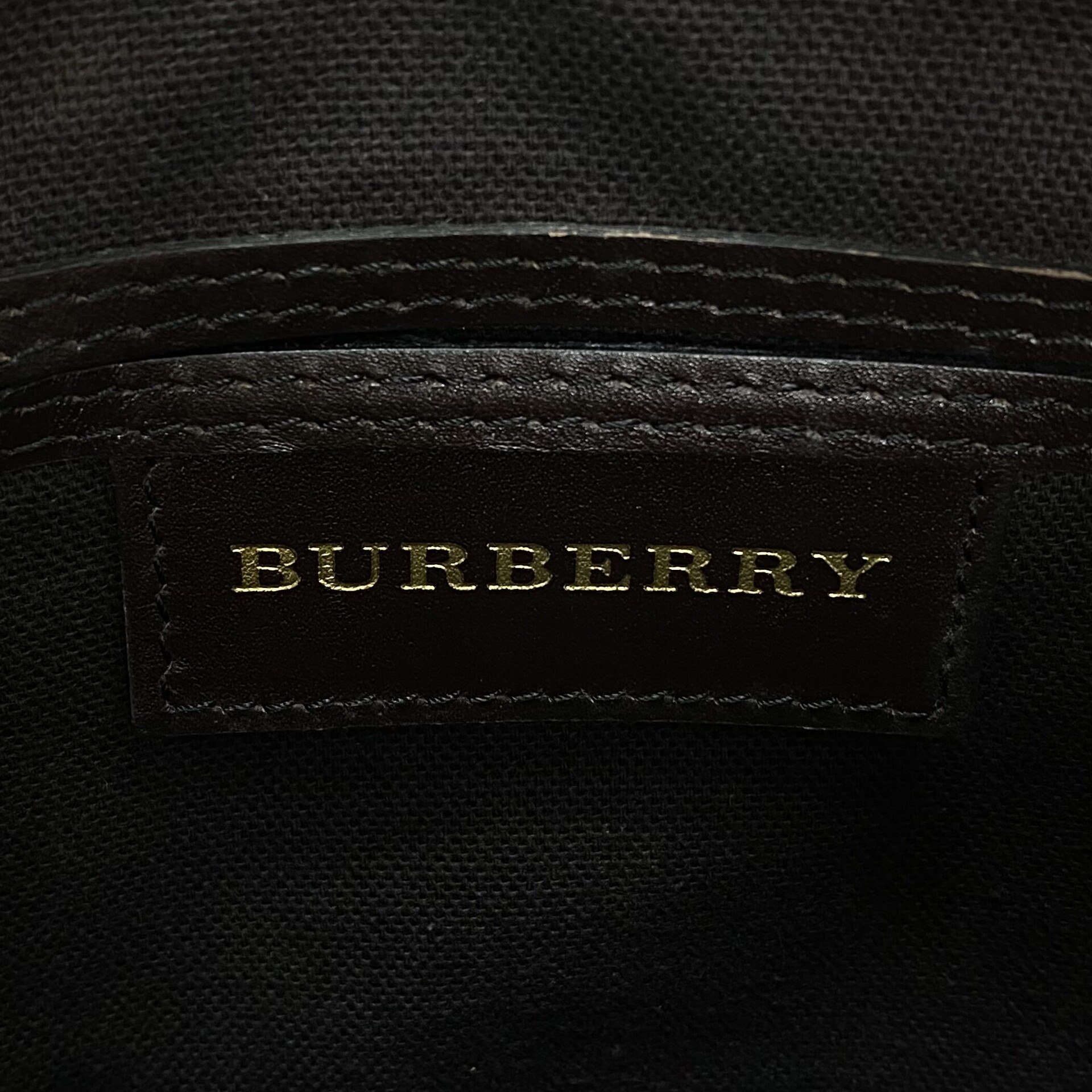 Bolsa Burberry Haymarket Bowlling