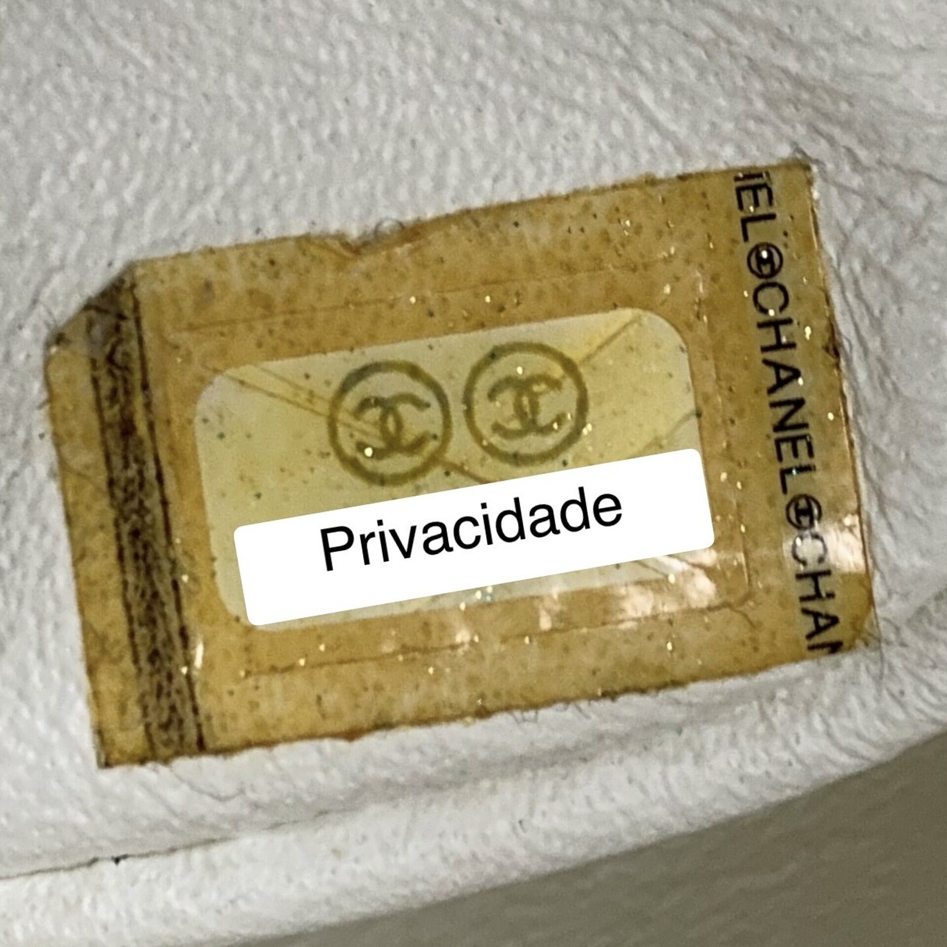 Bolsa Chanel Mini Classic Caviar Branca