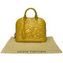Bolsa Louis Vuitton Alma Couro Epi Amarela
