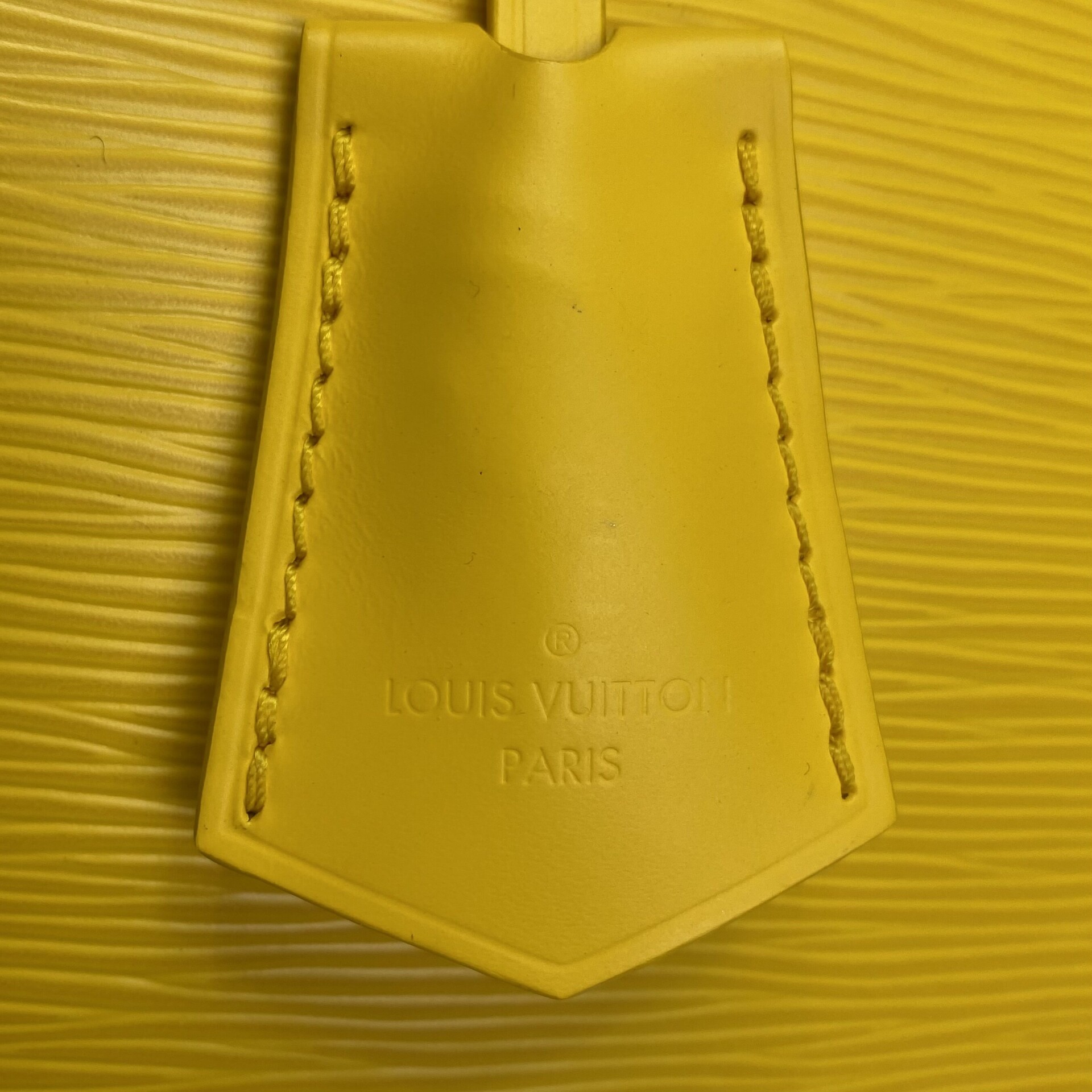 Bolsa Louis Vuitton Alma Couro Epi Amarela