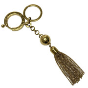 Chaveiro e Charm Louis Vuitton Franja Metal
