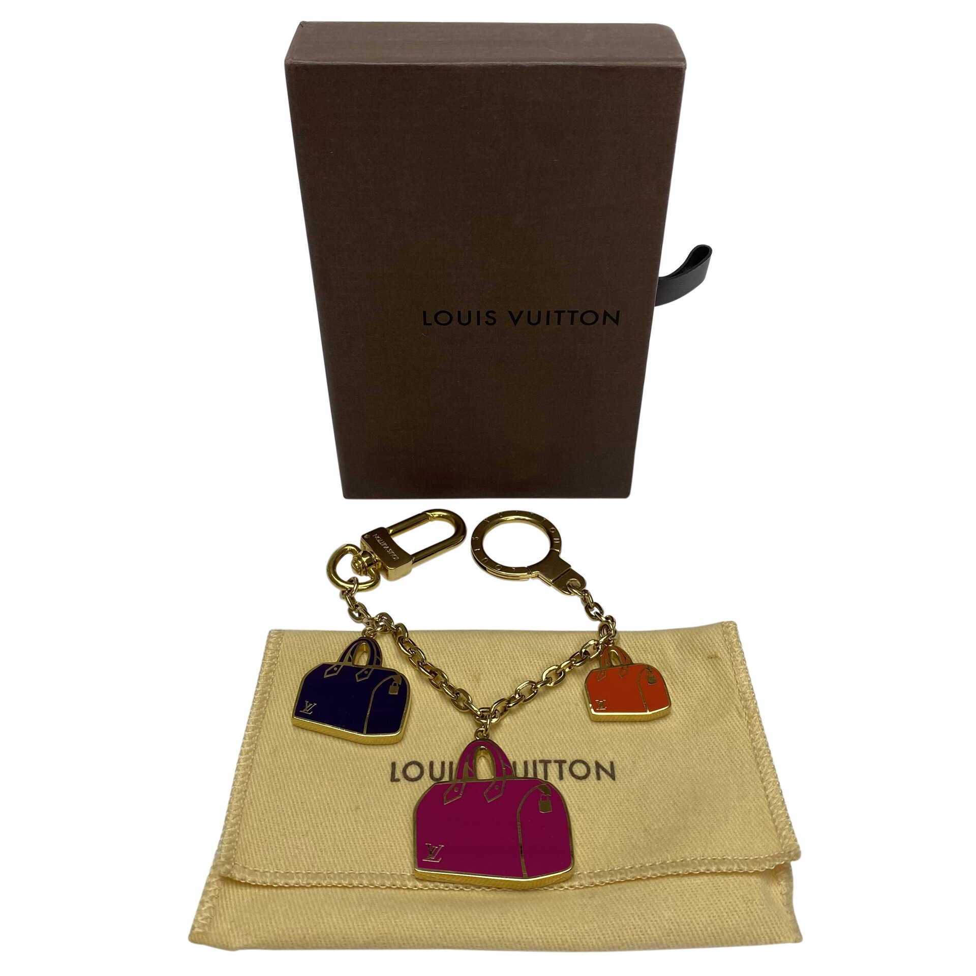 Charm e Chaveiro Louis Vuitton Iconic Speedy Bag