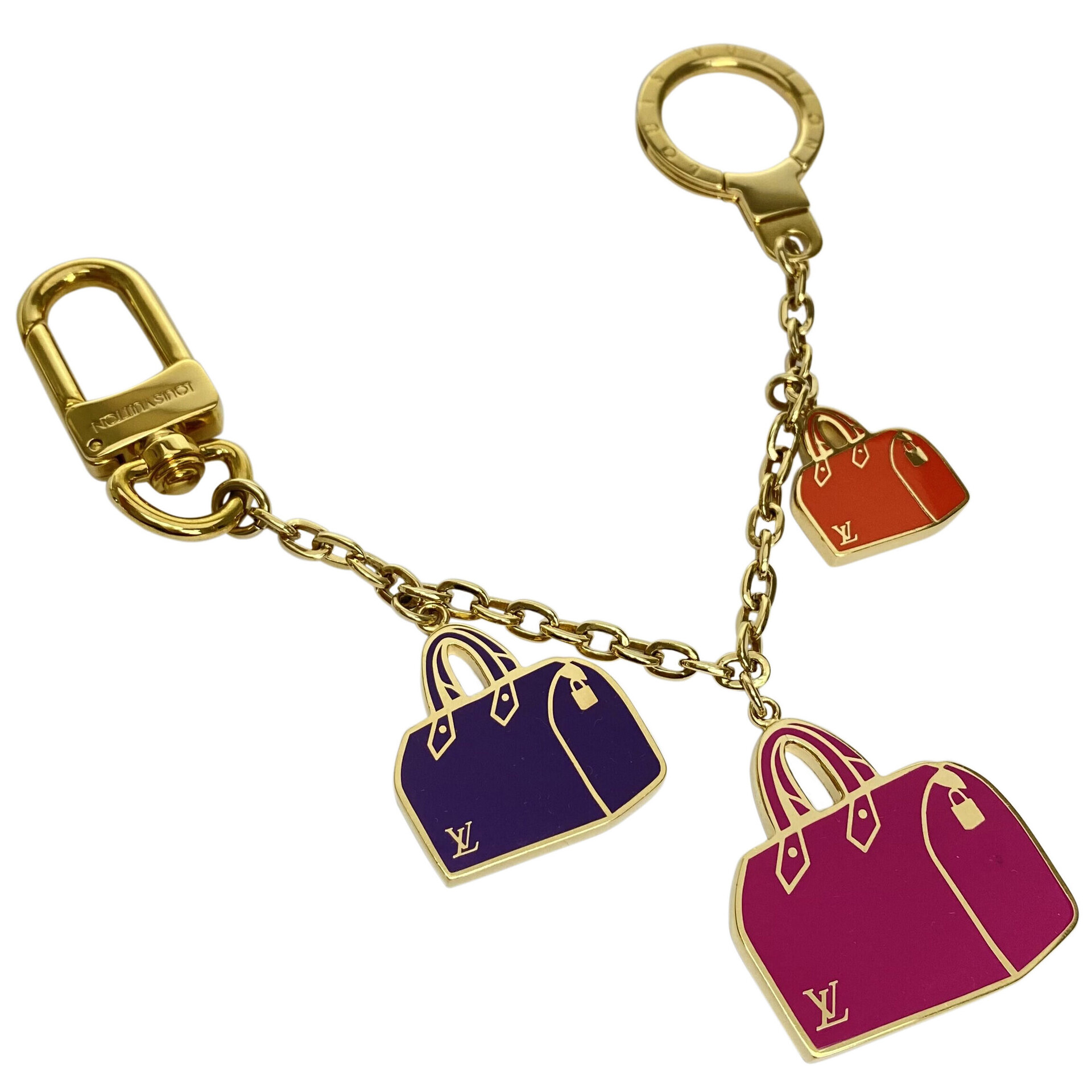 Charm e Chaveiro Louis Vuitton Iconic Speedy Bag