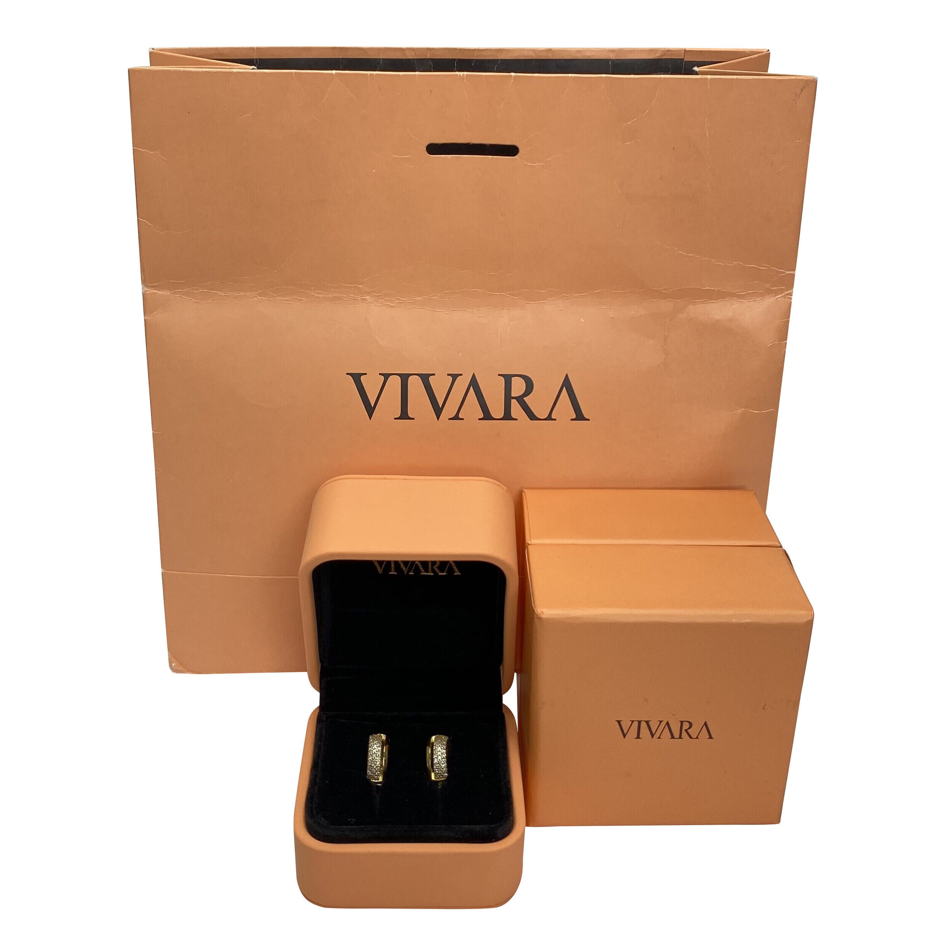 Par de Brincos Vivara Argola