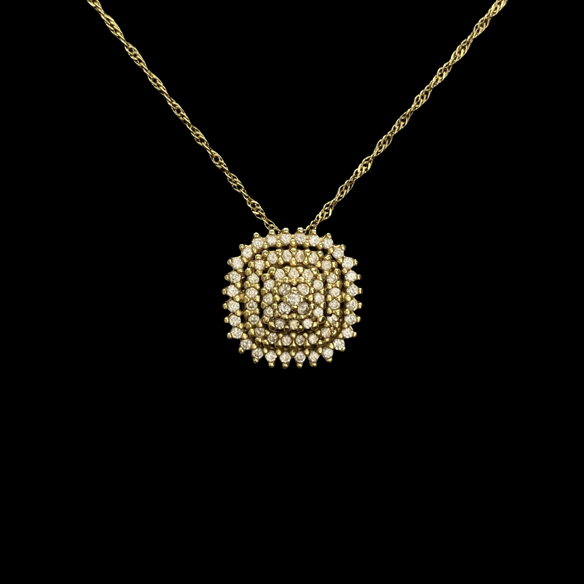 Colar Vivara Especial - Ouro Amarelo com Diamantes