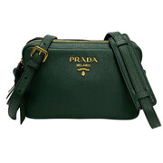 Bolsa Prada Crossbody Couro Verde