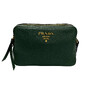 Bolsa Prada Crossbody Couro Verde