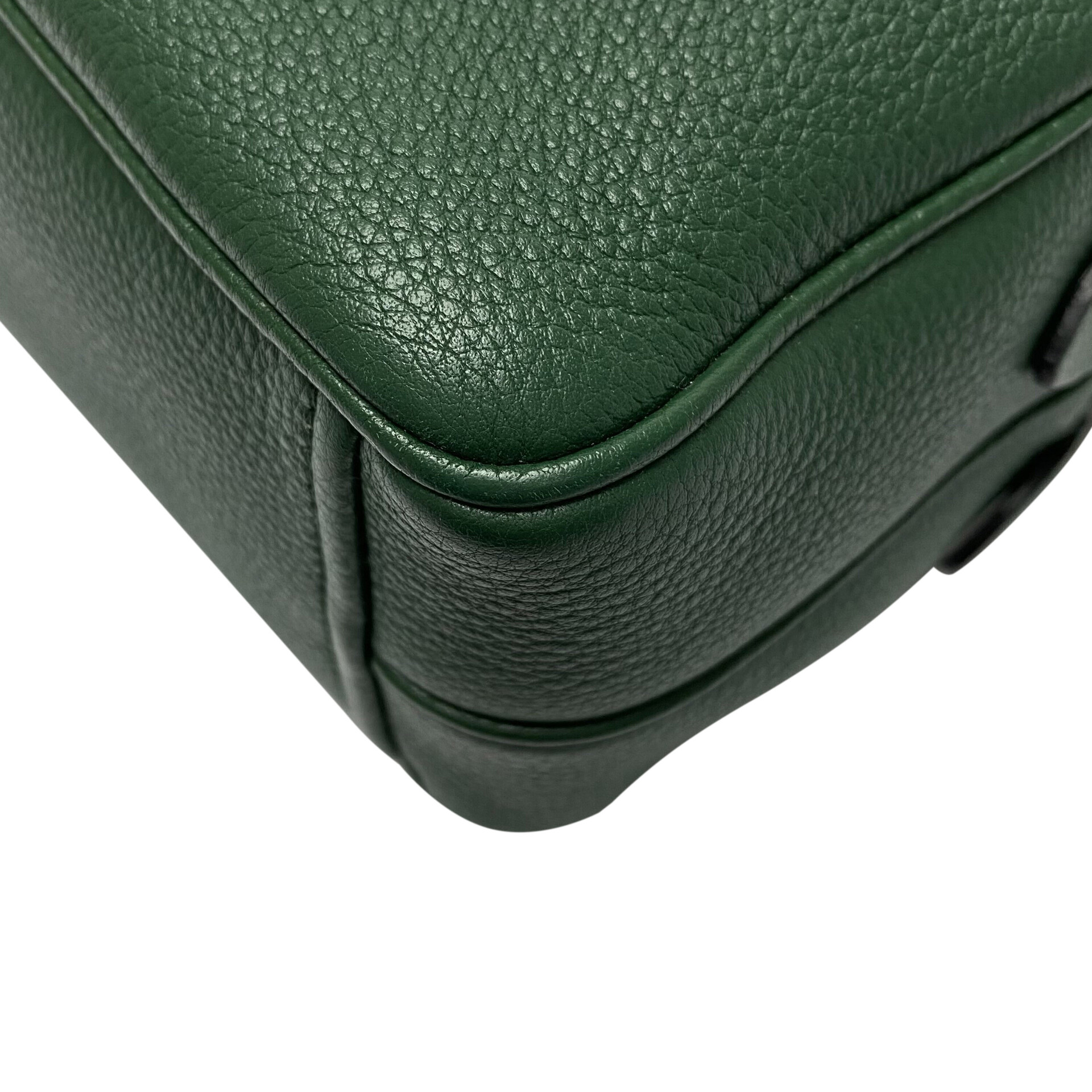 Bolsa Prada Crossbody Couro Verde