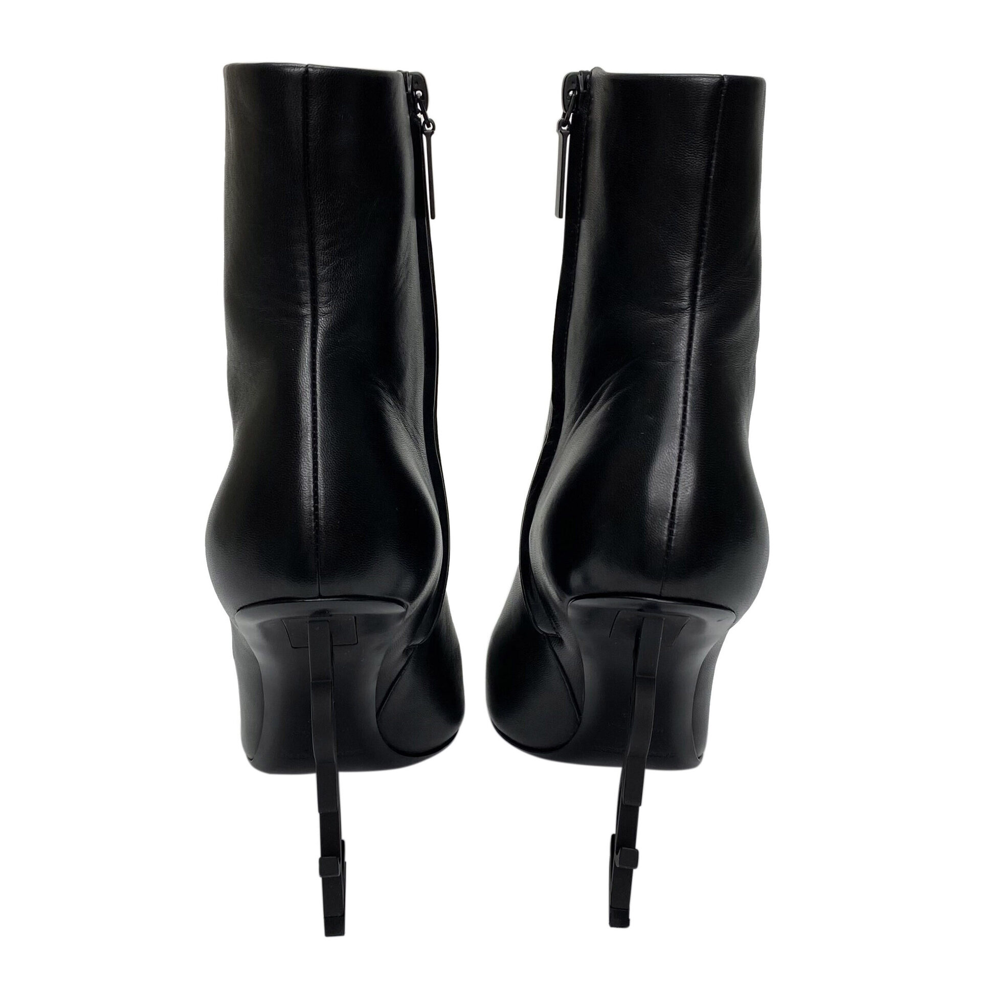 Bota Saint Laurent Opyum 105 Preta