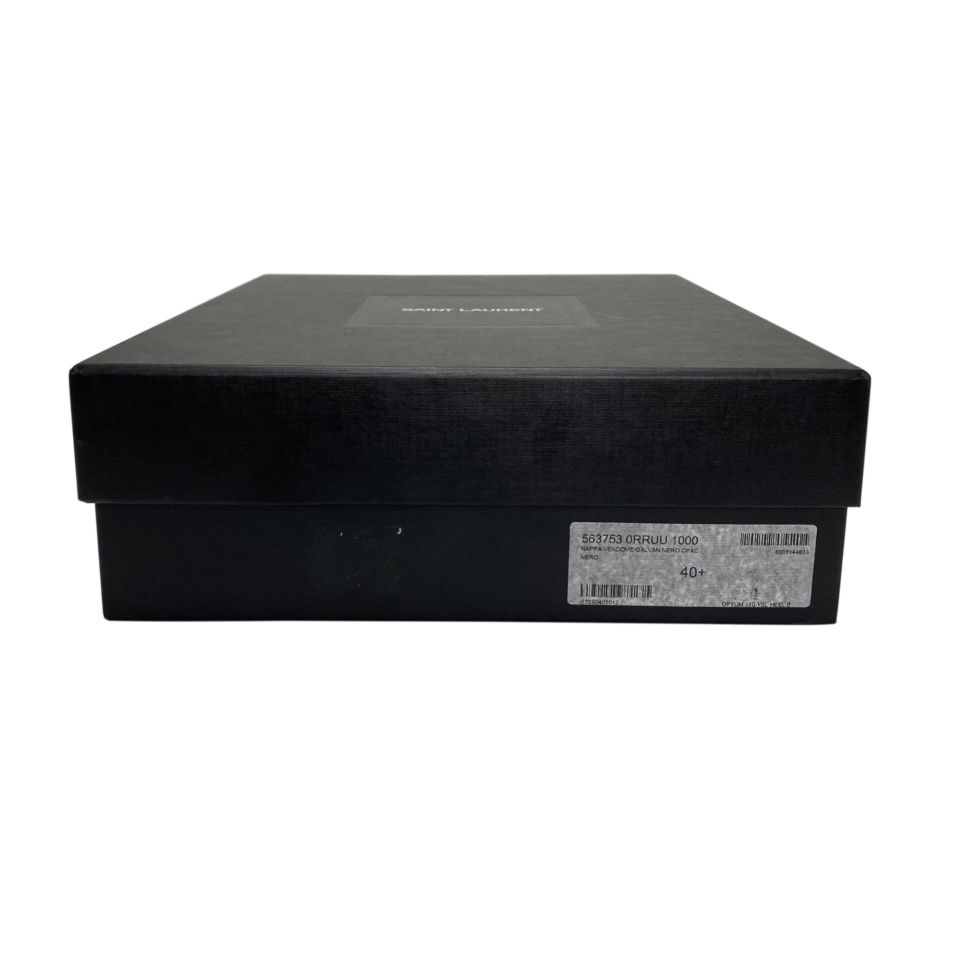 Bota Saint Laurent Opyum 105 Preta