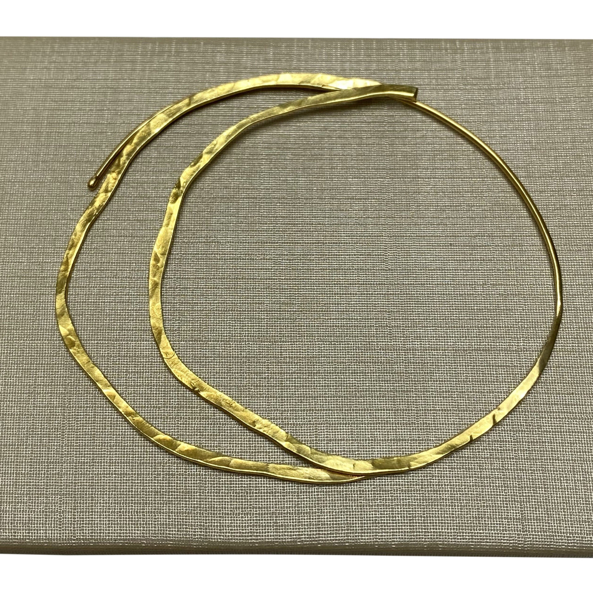 Par de Brincos HStern Argolas Contornos - Oscar Niemeyer