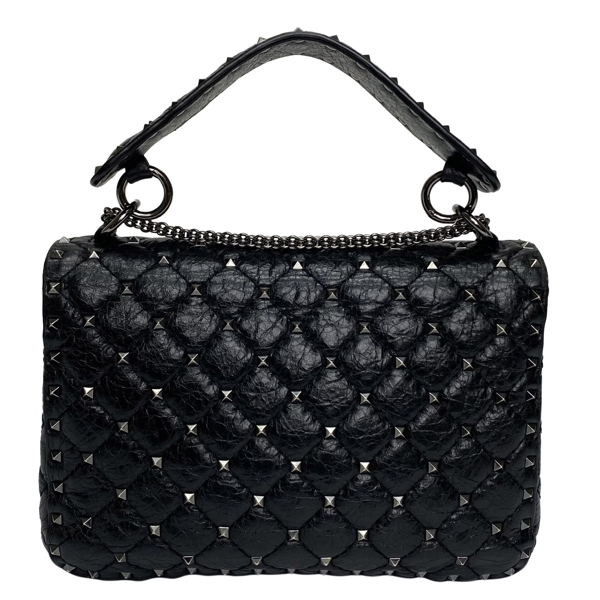 Bolsa Valentino Garavani Rockstud Preta