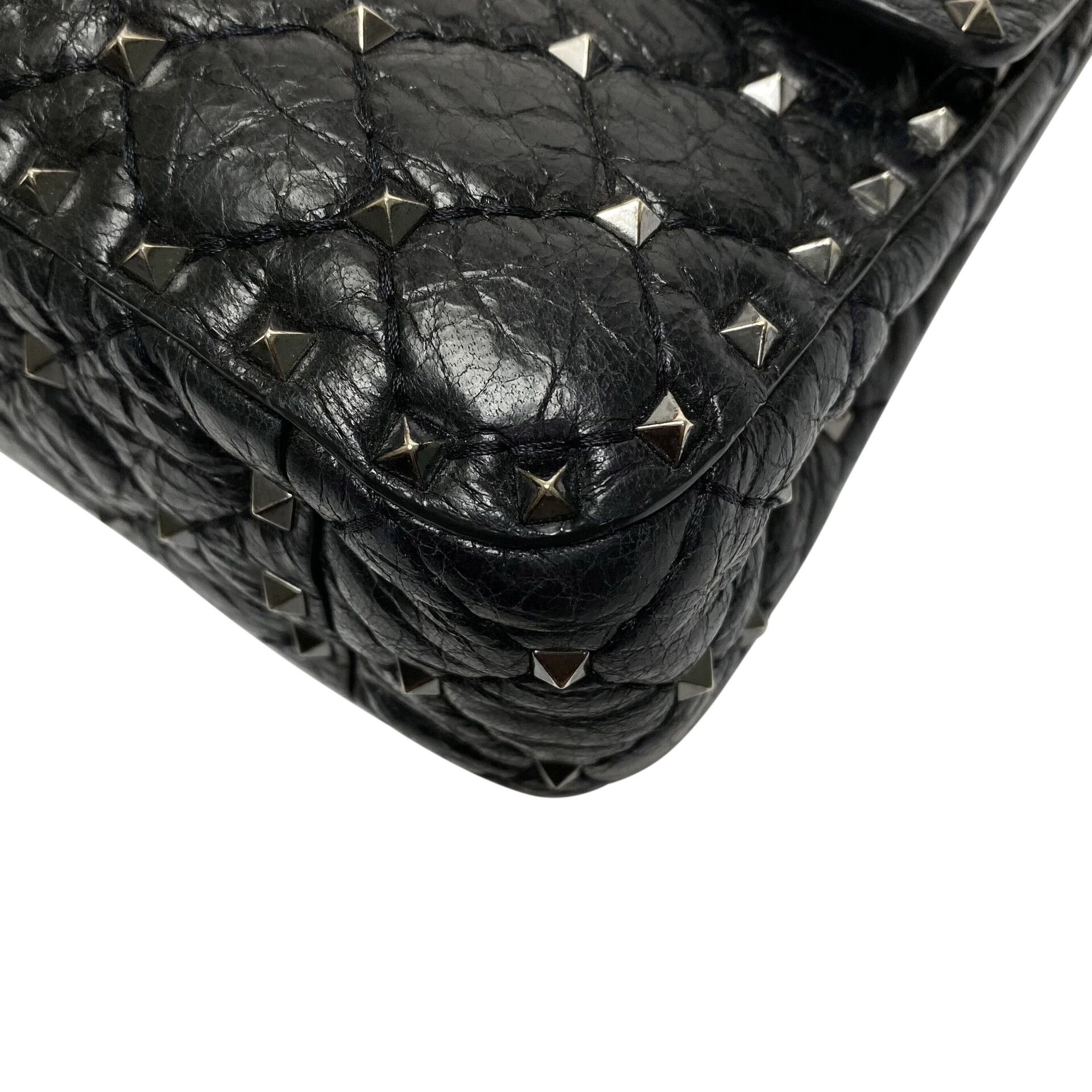 Bolsa Valentino Garavani Rockstud Preta