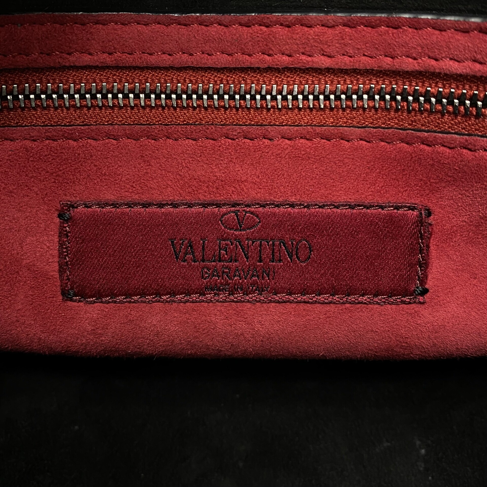 Bolsa Valentino Garavani Rockstud Preta