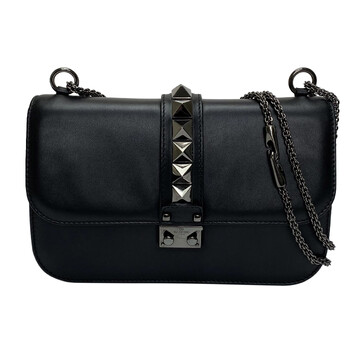 Bolsa Valentino Garavani Glam Lock Preta