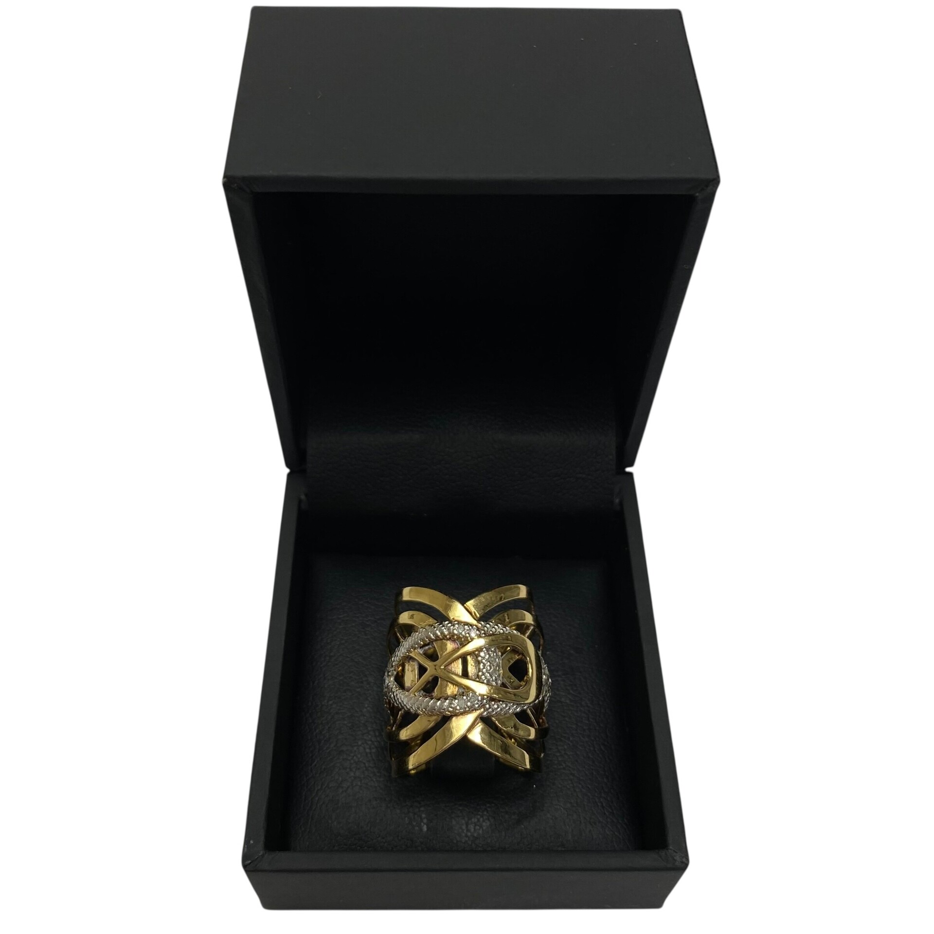 Anel Vivara Entrelace