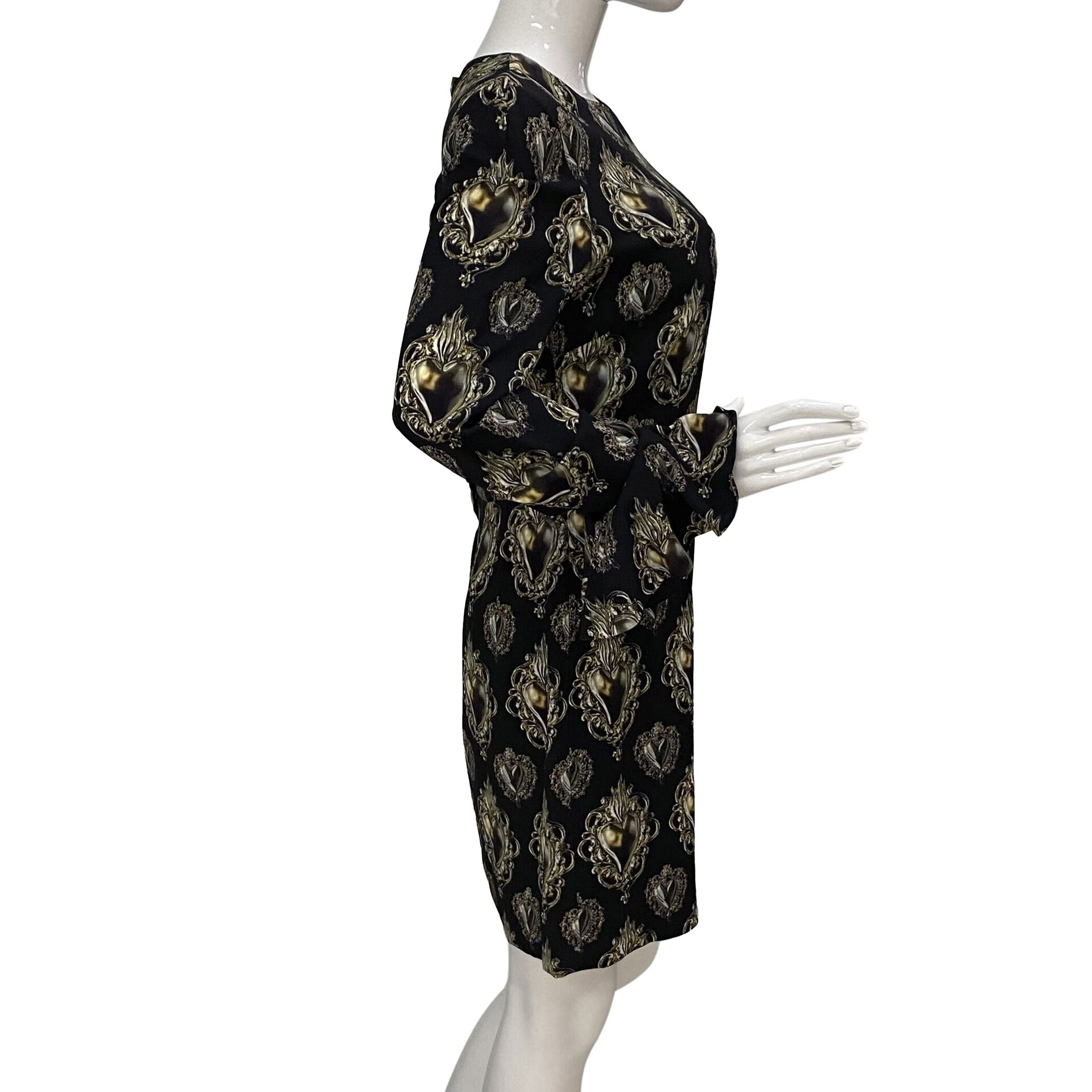 Vestido Dolce e Gabbana  Estampa Sacred Heart