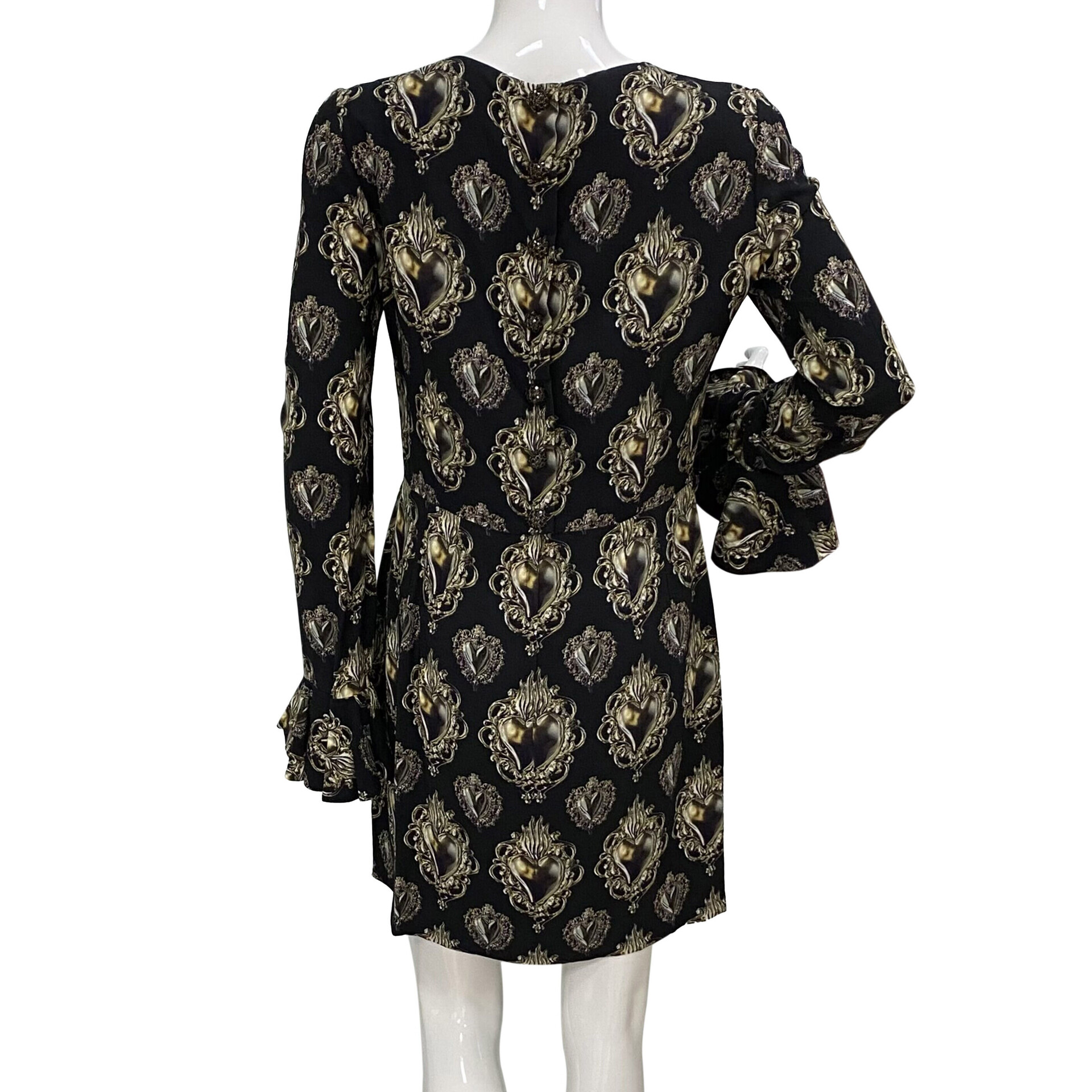 Vestido Dolce e Gabbana  Estampa Sacred Heart