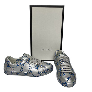 Tênis Gucci Ghost Ace Prata