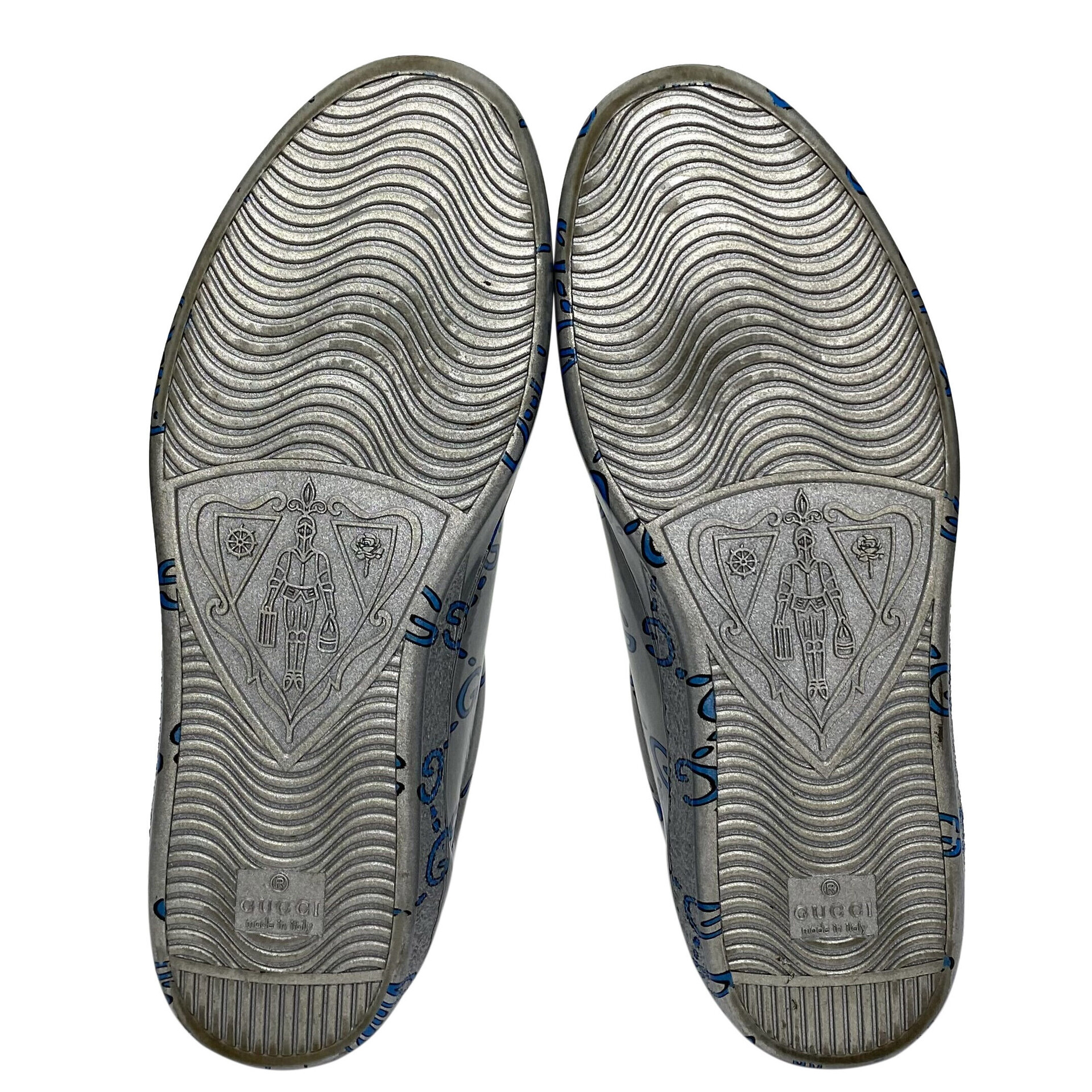 Tênis Gucci Ghost Ace Prata