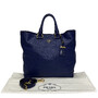 Bolsa Prada Couro Azul