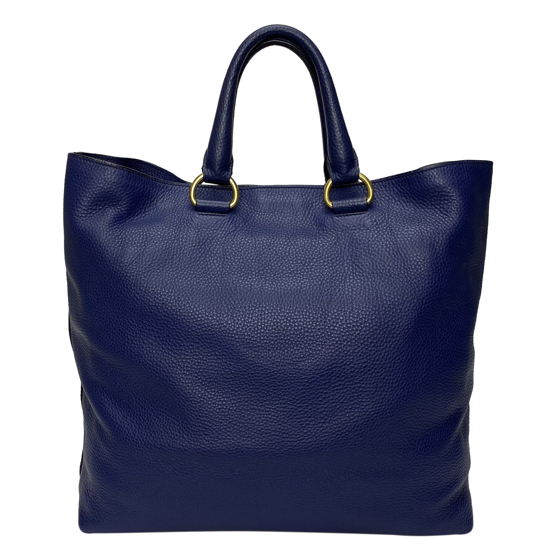 Bolsa Prada Couro Azul