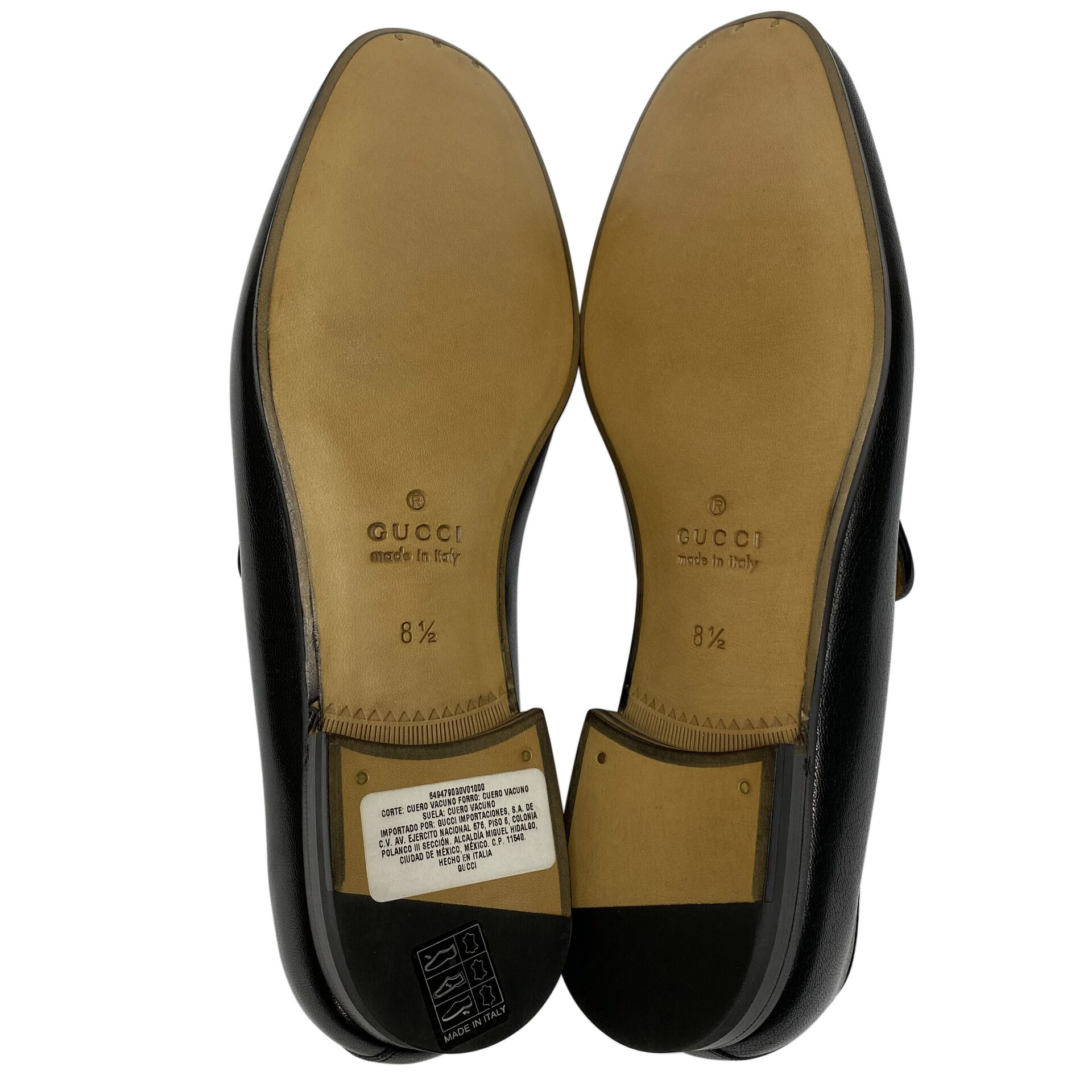 Mocassim Gucci Horsebit Preto
