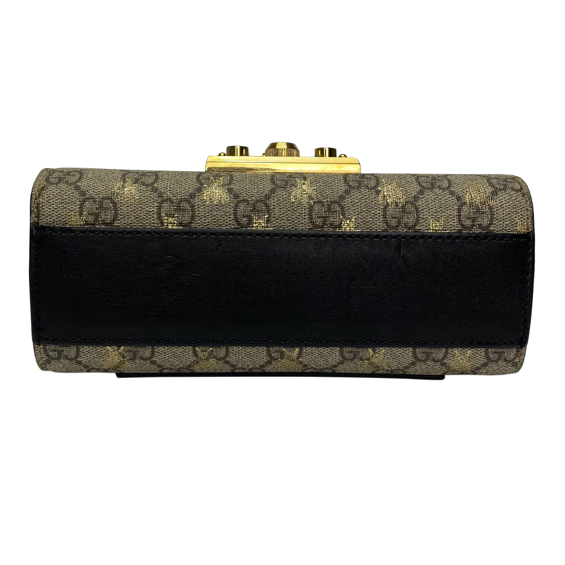 Bolsa Gucci Padlock Bee GG Supreme