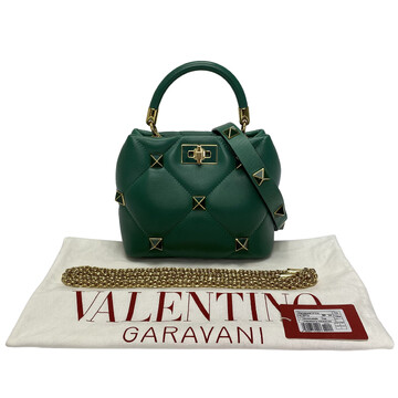 Bolsa Valentino Garavani Roman Stud Verde