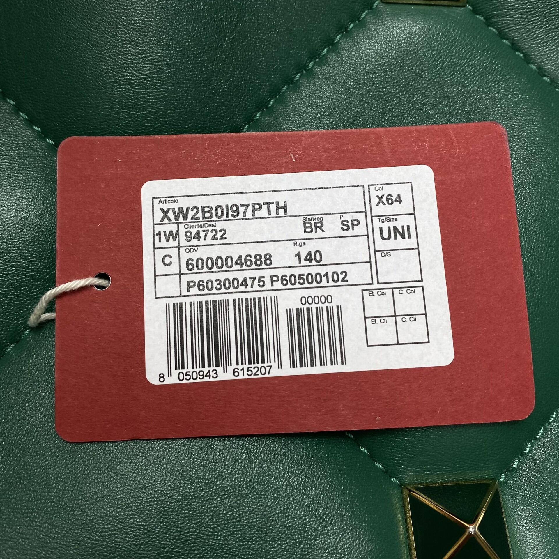 Bolsa Valentino Garavani Roman Stud Verde